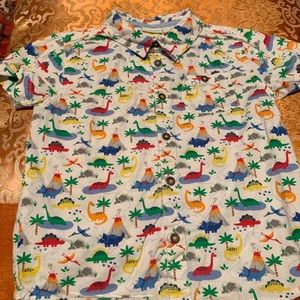 JoJo Maman Bebe short sleeved button up